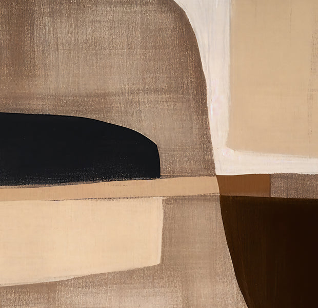 Premium Wallpaper Wall Mural - Neutral Abstract Art