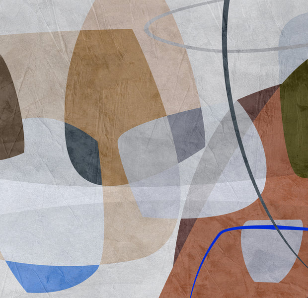 Premium Wallpaper Wall Mural - Abstract Rocky Composition