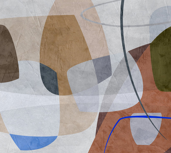 Premium Wallpaper Wall Mural - Abstract Rocky Composition