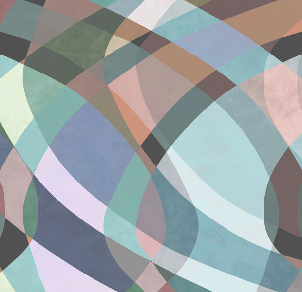 Premium Wallpaper Wall Mural - Abstract Pastel Watercolor Art