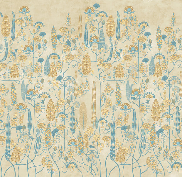 Premium Wallpaper Wall Mural - Antique Botanical Pattern