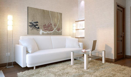 Canvas Print - Love plane (Banksy)