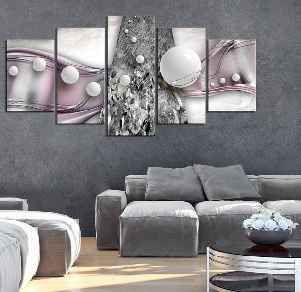 Canvas Print - Heather ribbon