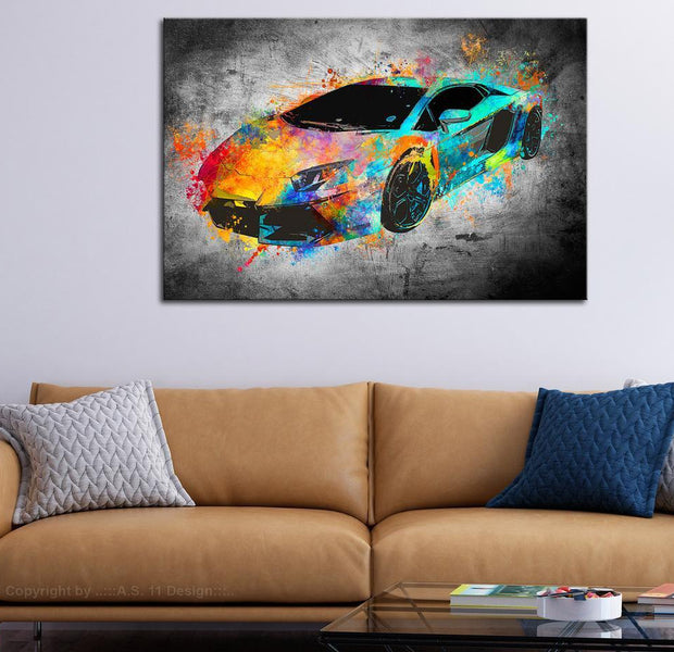 Canvas Print - On Start (1 Part) Wide