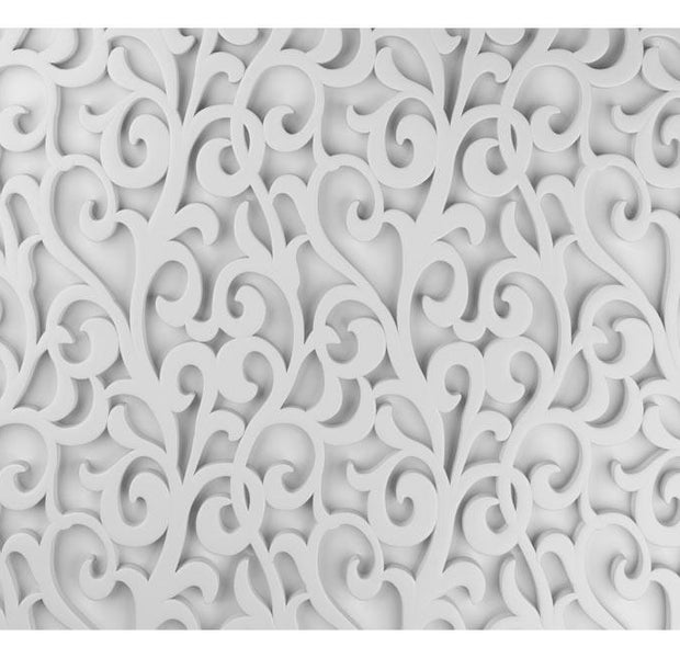 Wall mural - White ornament