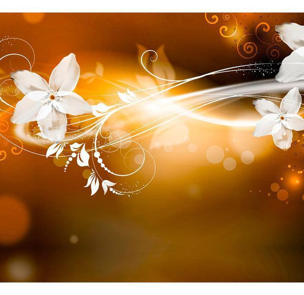 Wall mural - Snow flower