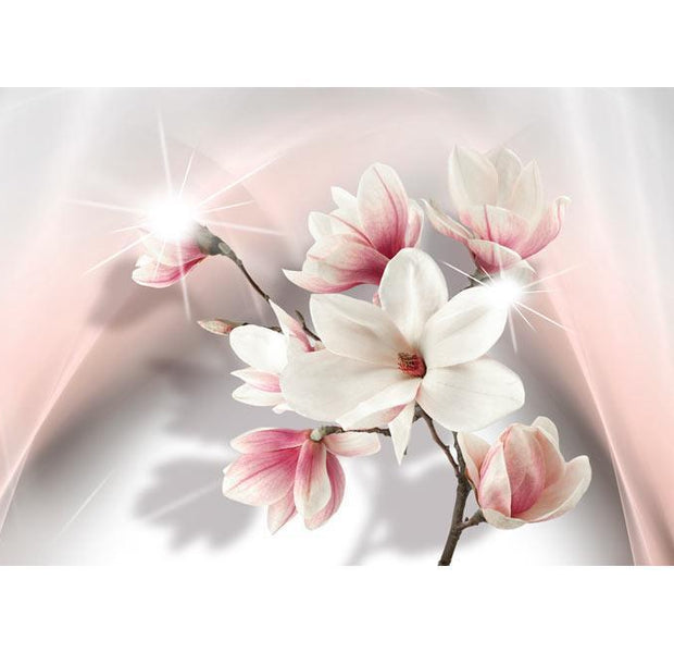 XXL wall mural - White Magnolias II
