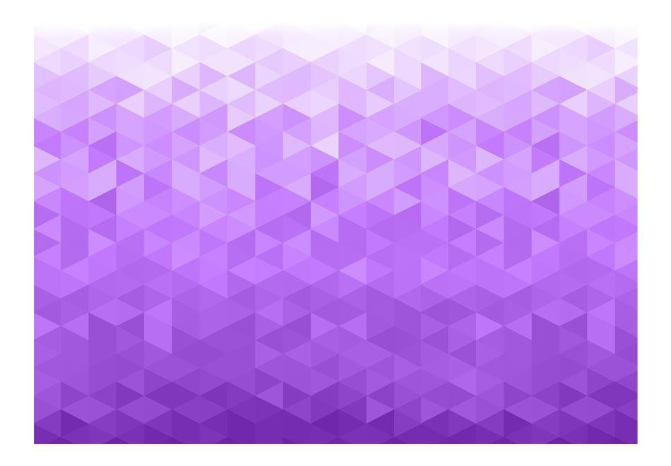 Wall mural - Violet pixel