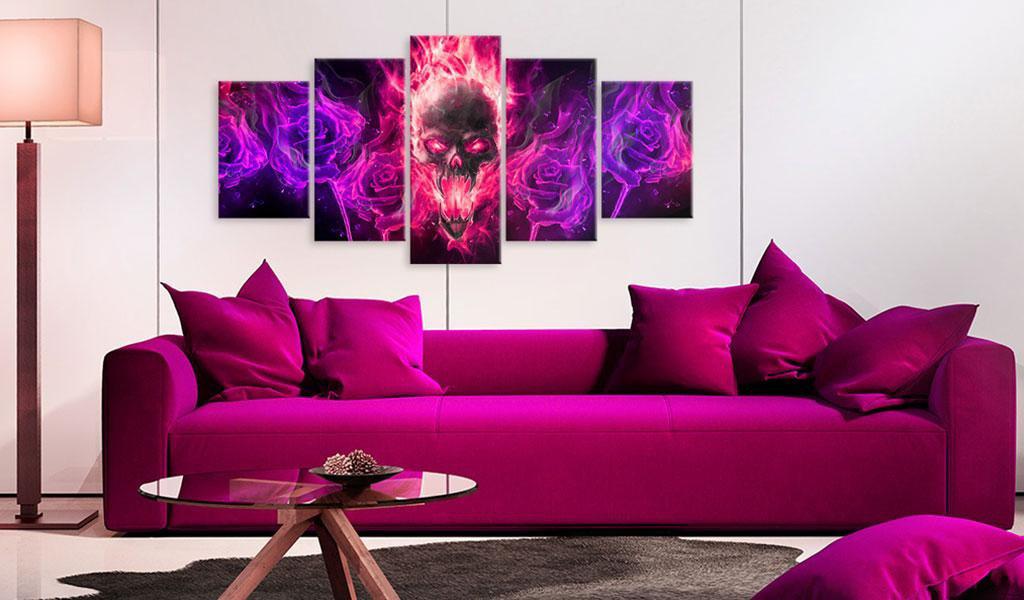 Canvas Print - Berry flames