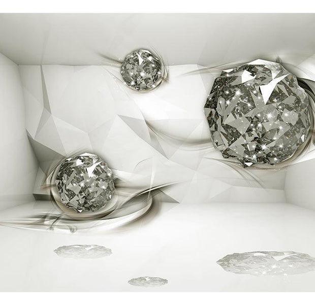 Wall mural - White topazes