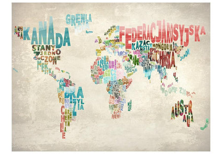 Wall mural - A World without borders