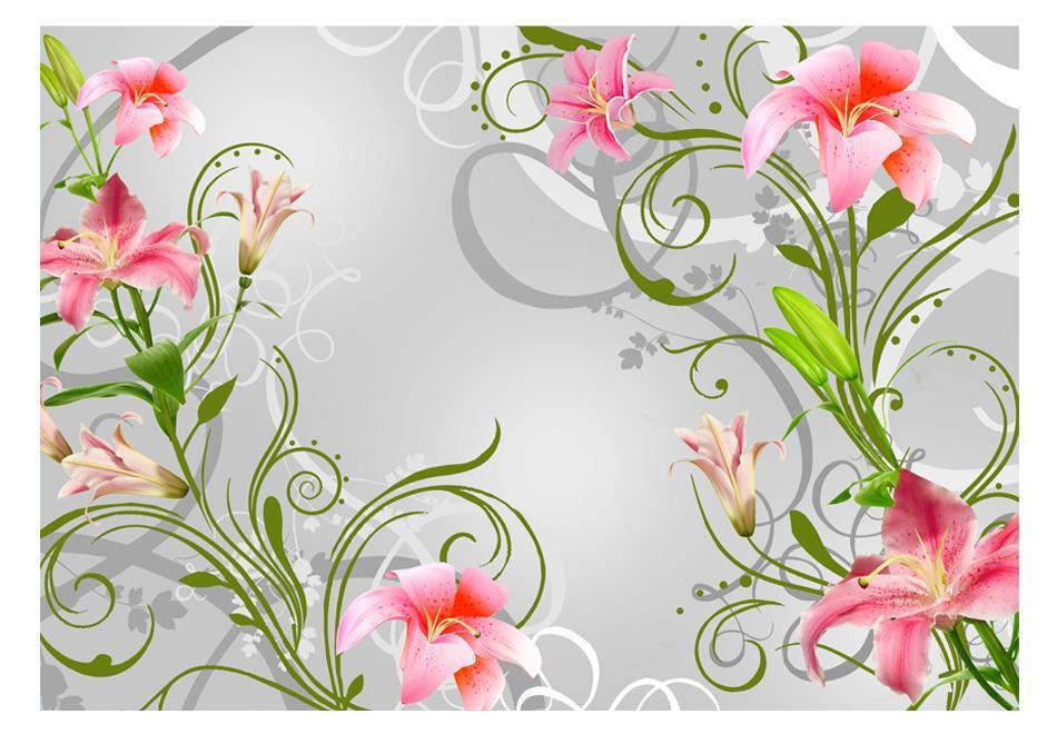 Wall mural - Subtle beauty of the lilies III