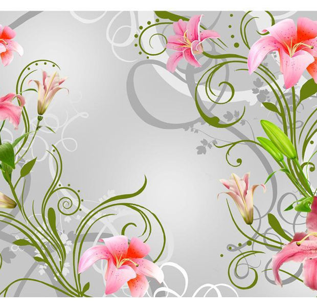 Wall mural - Subtle beauty of the lilies III