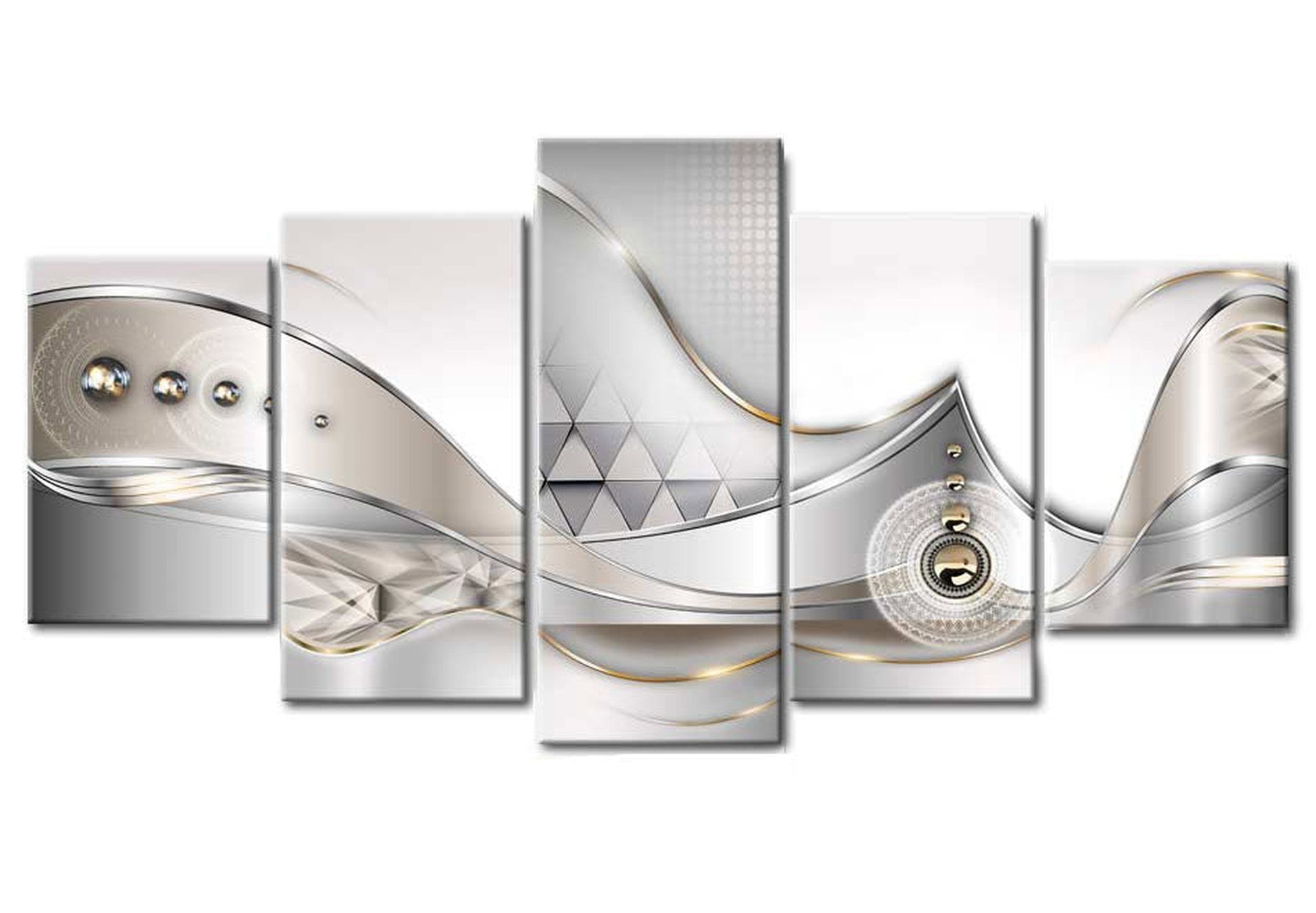 Glam Canvas Wall Art - Elegant Allure - 5 Pieces