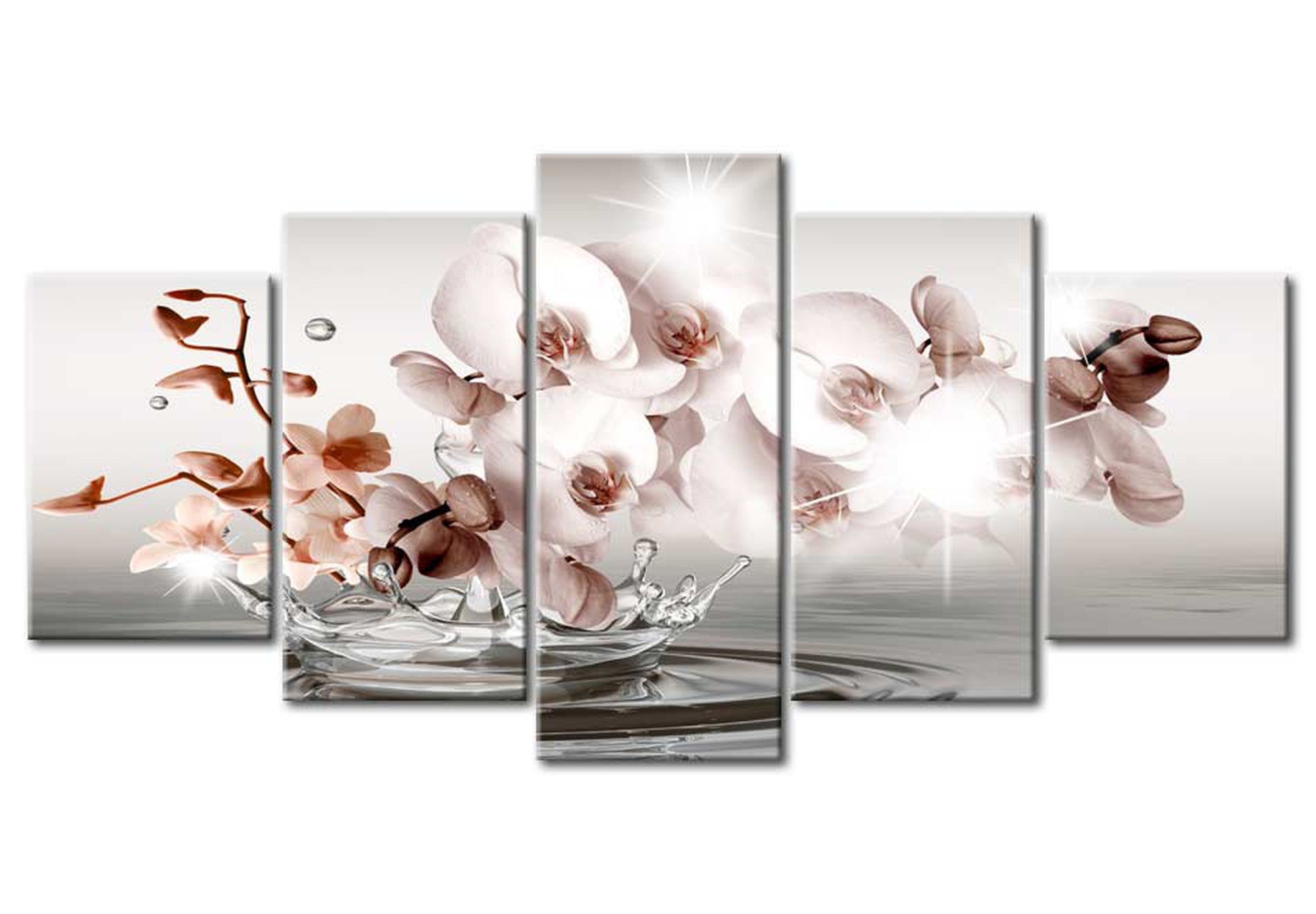 Glam Canvas Wall Art - Morning Sonata - 5 Pieces