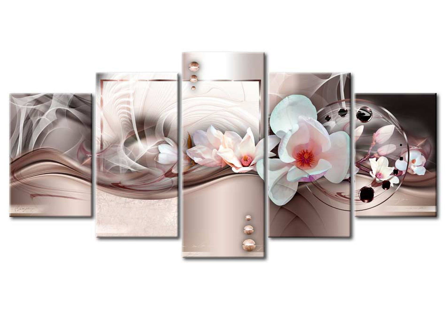 Glam Canvas Wall Art - Modern Mystery - 5 Pieces