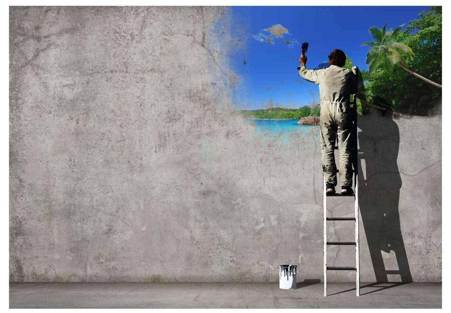 Wall mural - Creative process-TipTopHomeDecor