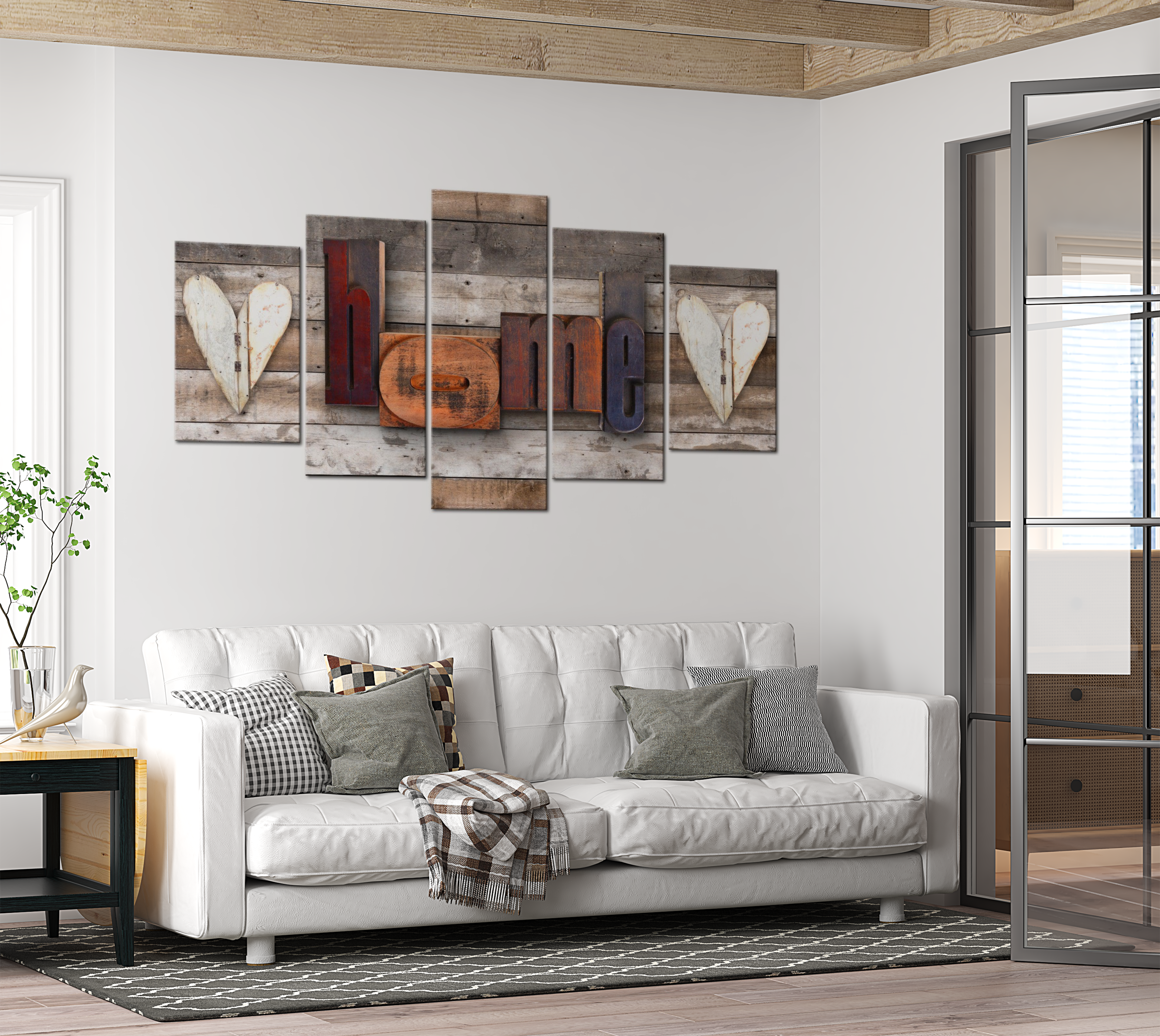 Stretched Canvas Vintage Art - Enchanted Cottage 40"Wx20"H