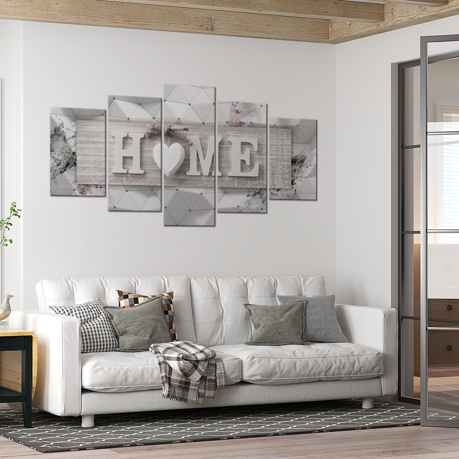 Stretched Canvas Vintage Art - Home: Modern Look 40"Wx20"H