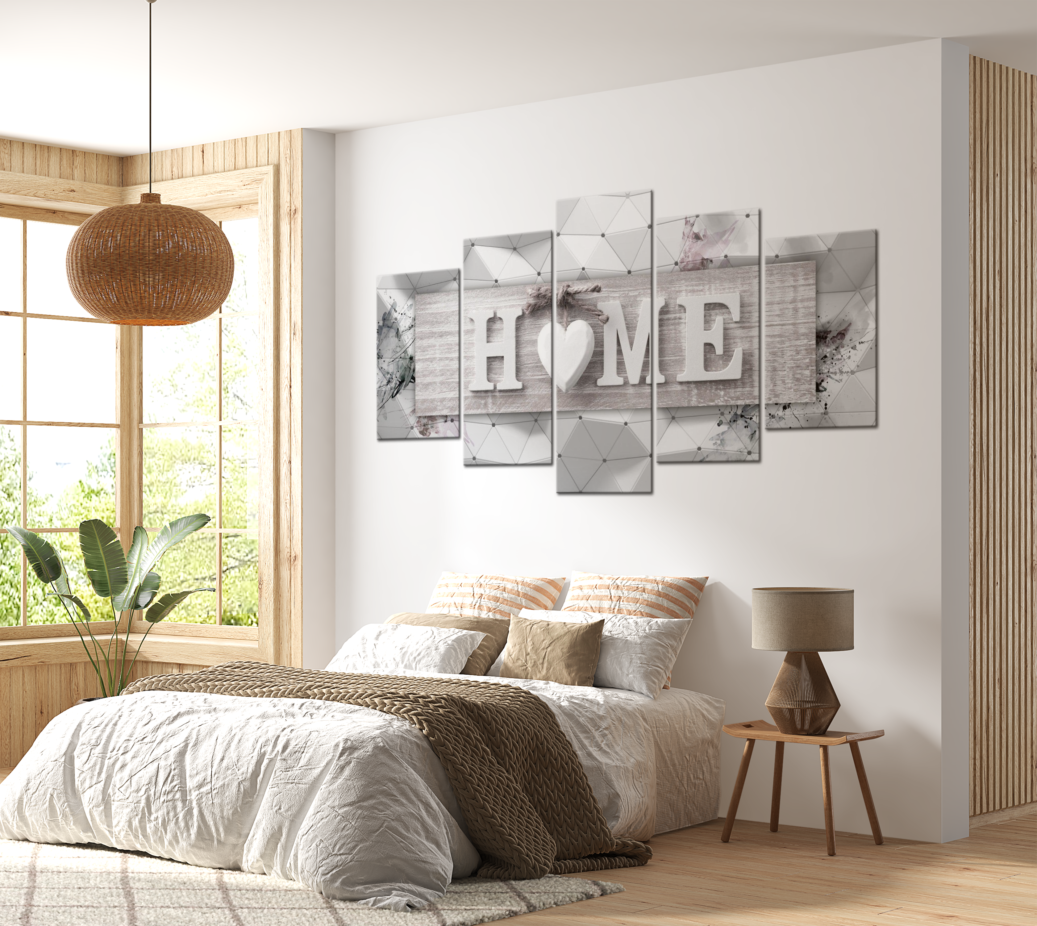 Stretched Canvas Vintage Art - Home: Modern Look 40"Wx20"H