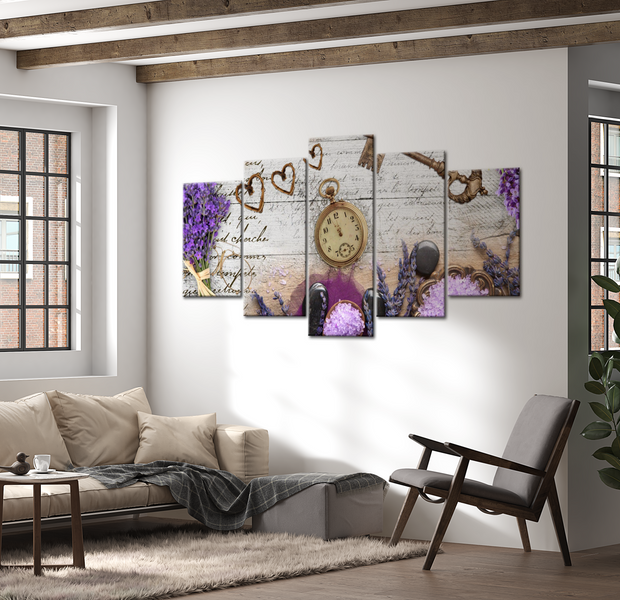 Vintage Canvas Wall Art - Timeless Love - 5 Pieces