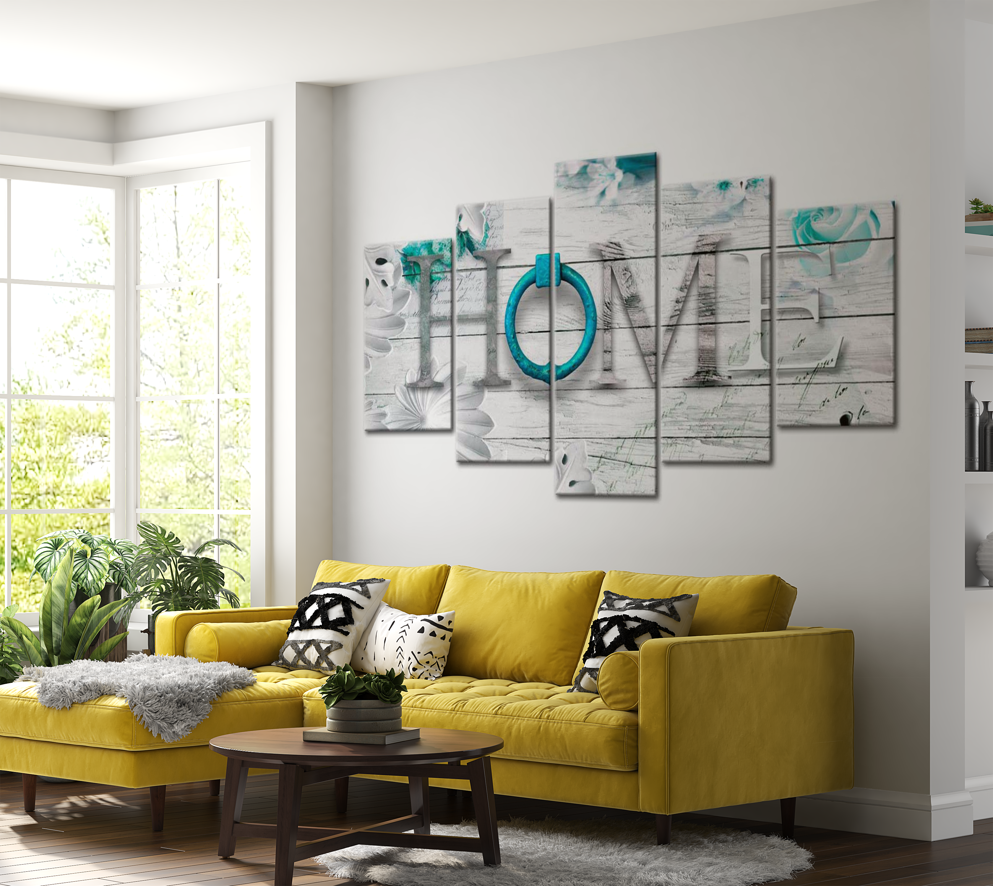 Stretched Canvas Vintage Art - Quiet Port 40"Wx20"H