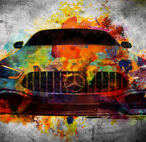 Wallpaper Wall Mural - Artistic Car Art