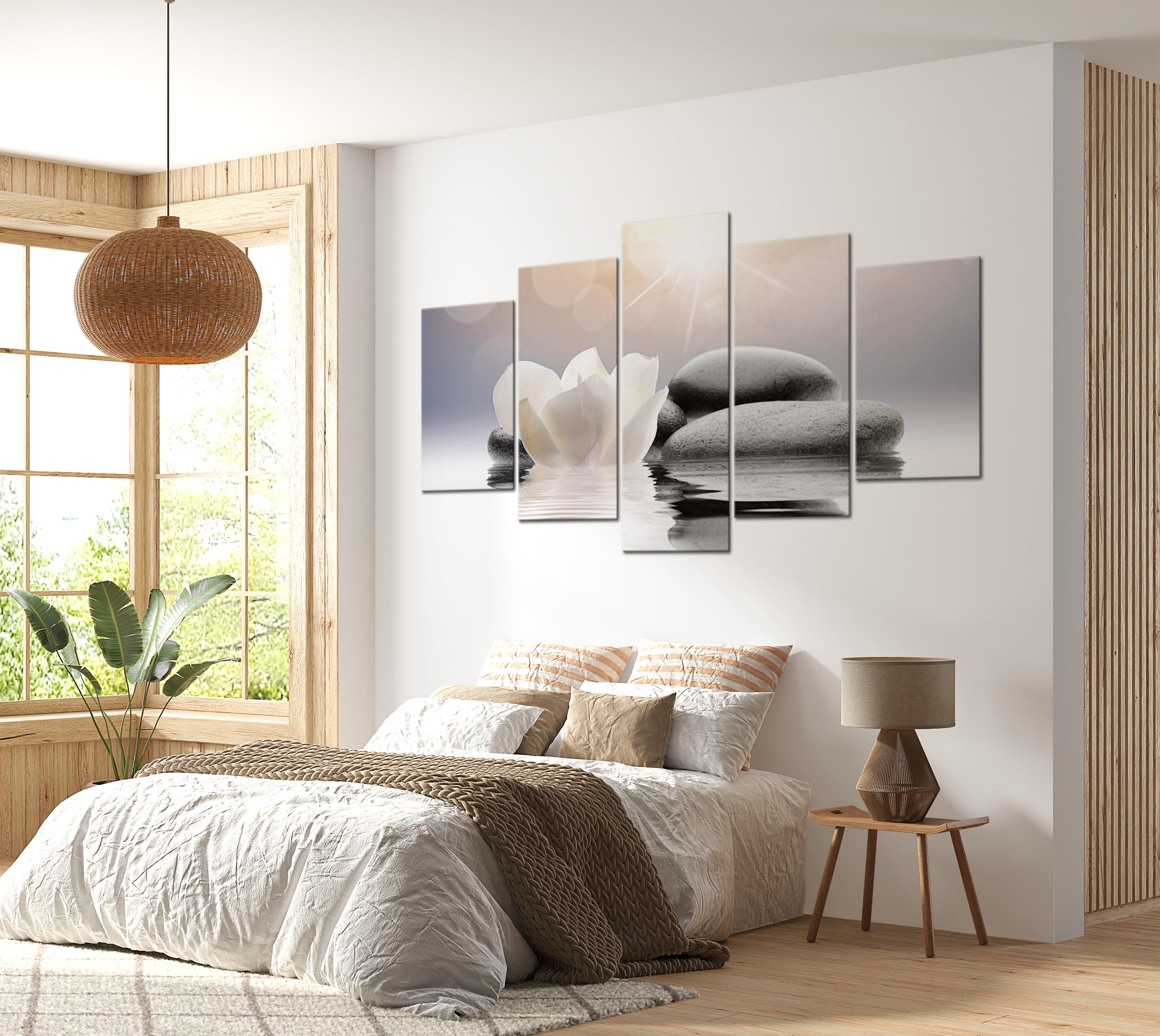 Wellness Canvas Wall Art - Nourishing Harmony - 5 Pieces