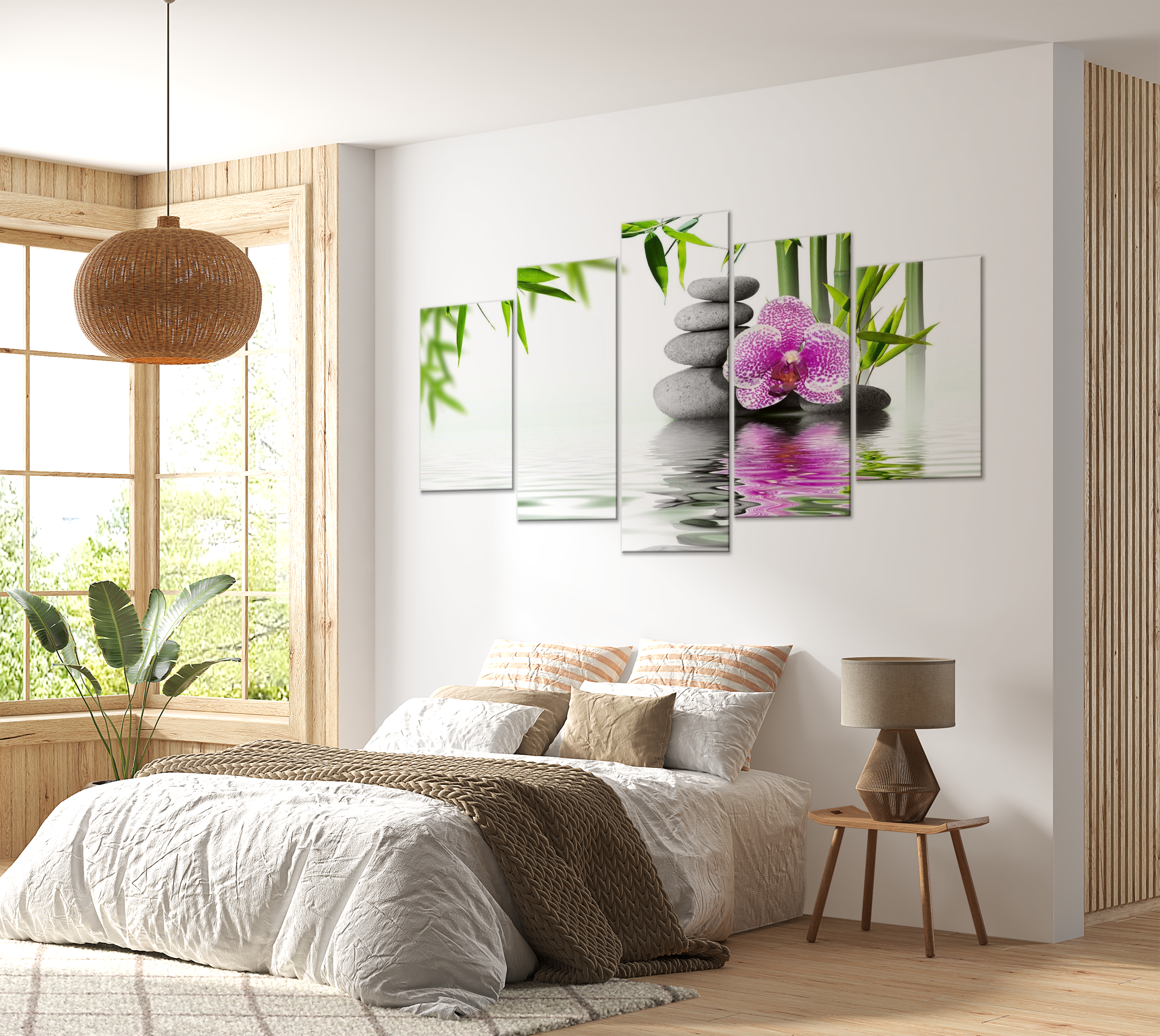 Wellness Canvas Wall Art - Vibrant Vitality - 5 Pieces