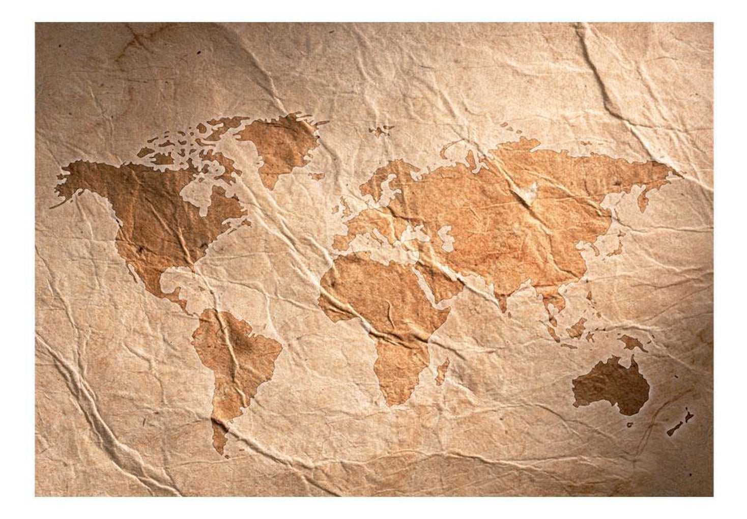 Wall mural - Sandy Map-TipTopHomeDecor