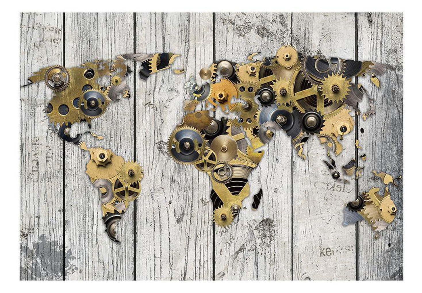 Wall mural - Mechanical World-TipTopHomeDecor