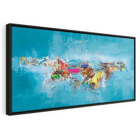 Floating Framed Canvas Art - Paradise