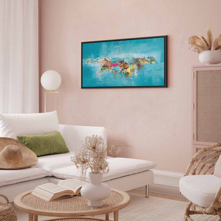 Floating Framed Canvas Art - Paradise