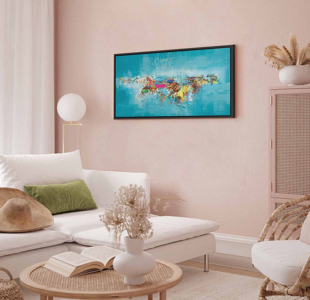 Floating Framed Canvas Art - Paradise