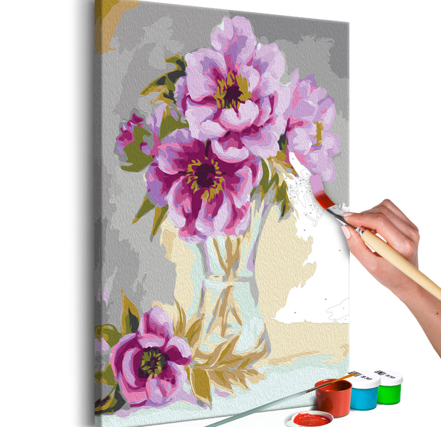 Paint By Numbers Kit - Flowers In A Vase