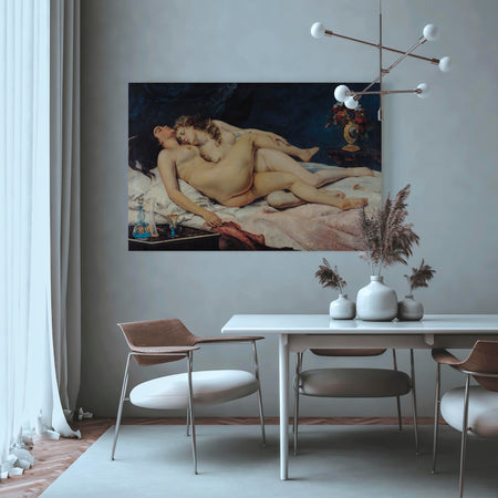 Reproduction Canvas Wall Art - Sleeping