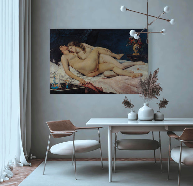 Reproduction Canvas Wall Art - Sleeping