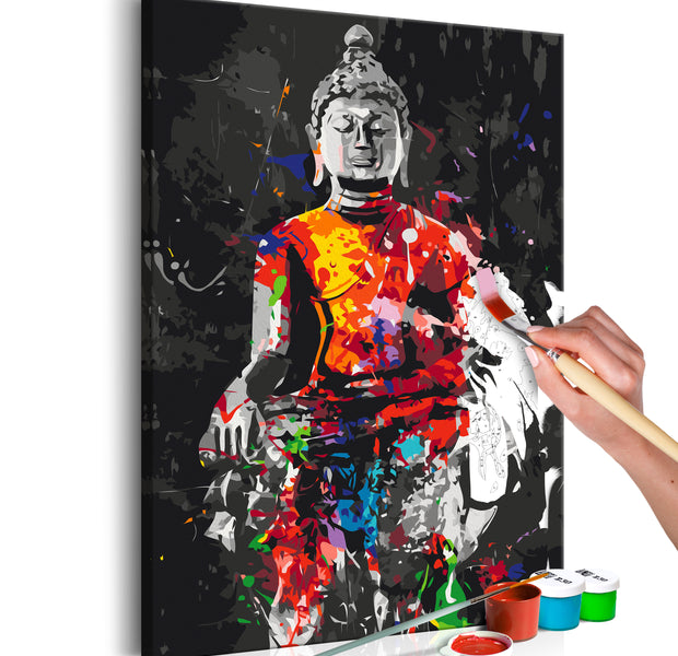 Paint By Numbers Kit - Buddha in Colours