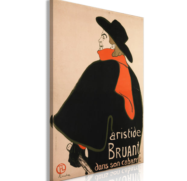 Retro Canvas Wall Art - Aristide Bruant
