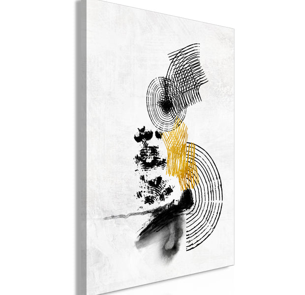 Abstract Canvas Wall Art - Landscape Lines