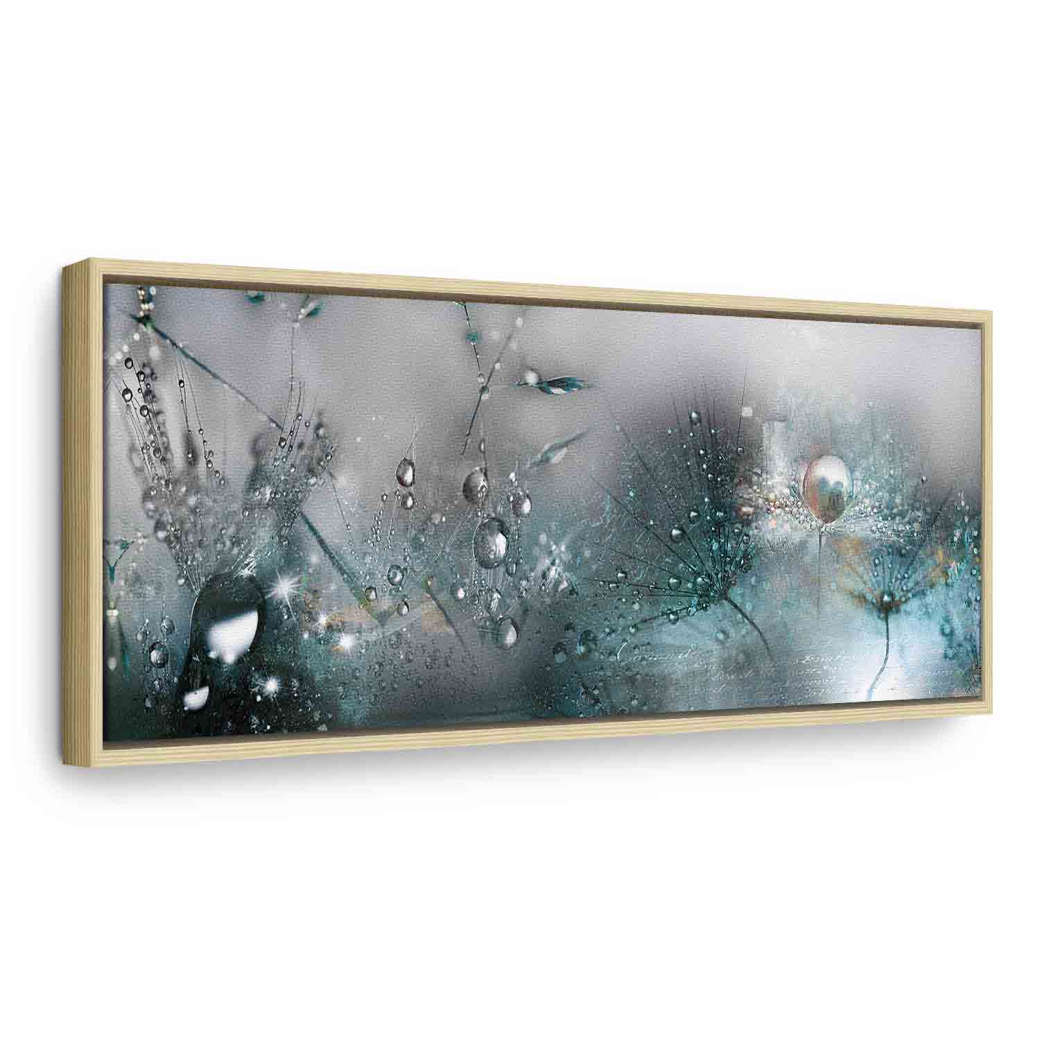 Floating Framed Canvas Art - Sonata in Blue