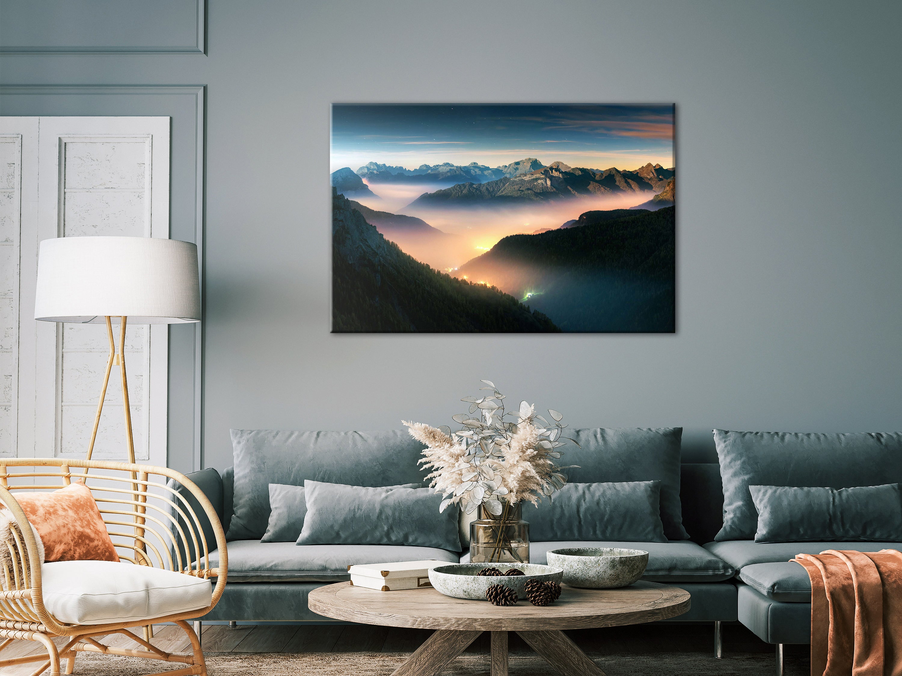 Landscape Canvas Wall Art - Mountain Breath