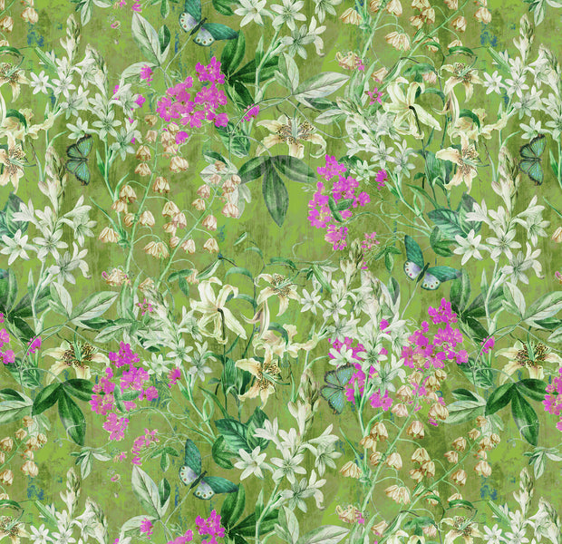 Premium Wallpaper Wall Mural - Spring Garden  Green
