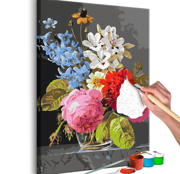 Paint By Numbers Kit - Bouquet in a Glass