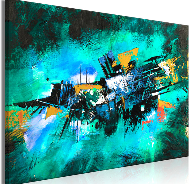 Abstract Canvas Wall Art - Exotic Dance