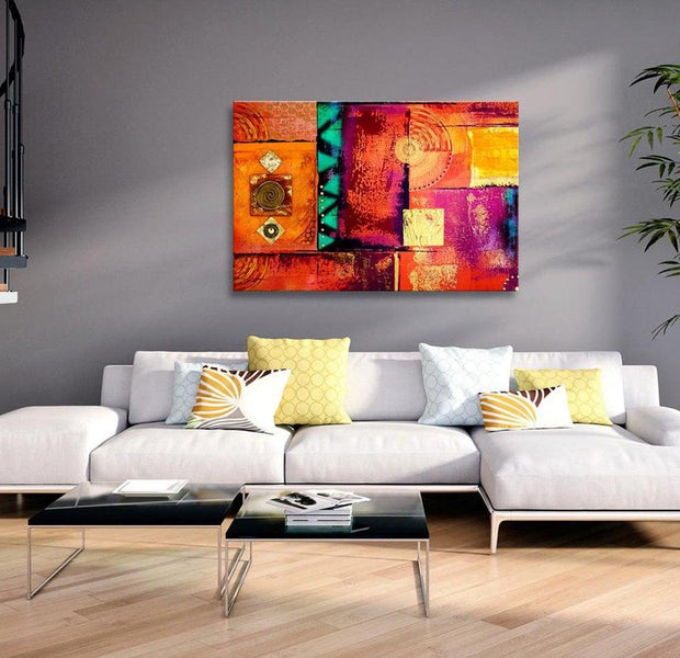 Abstract Canvas Wall Art - Abstract Chaos