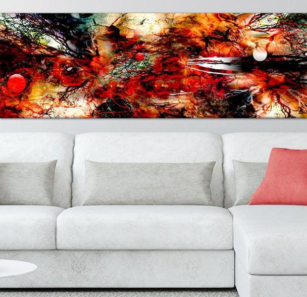 Abstract Canvas Wall Art - Artistic Chaos