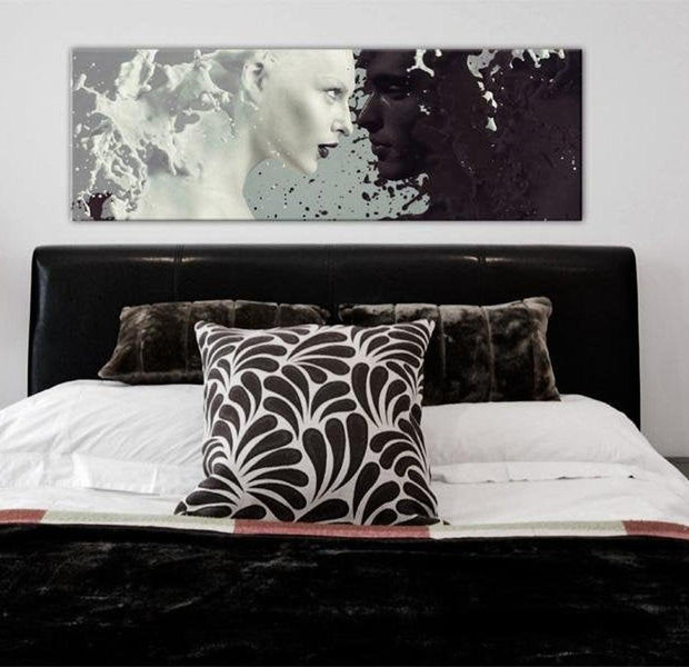 Abstract Canvas Wall Art - Your Eyes Only