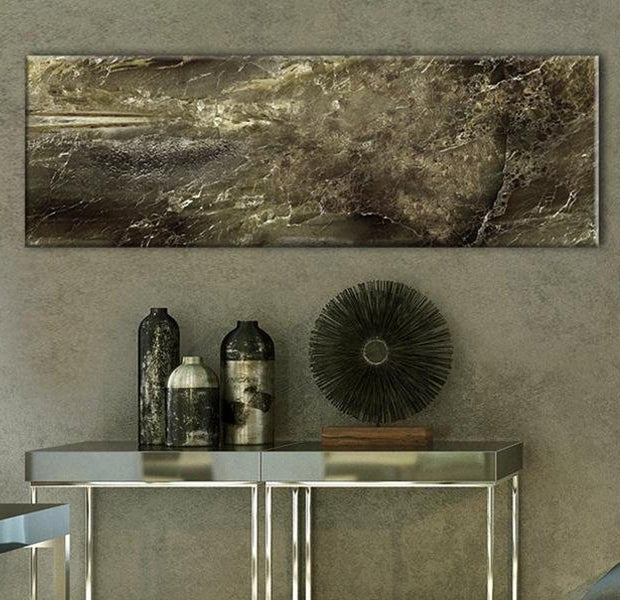 Abstract Canvas Wall Art - Dragon Fortress