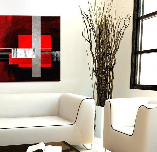 Abstract Canvas Wall Art - Elegance (Texture)